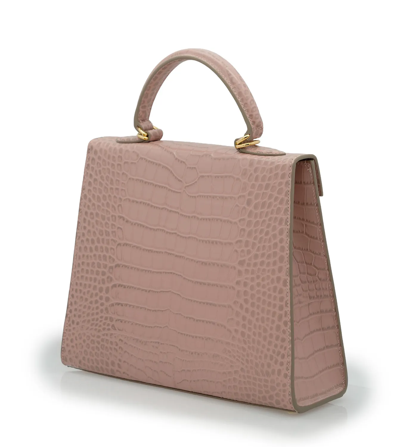 Cardinal Milano Lady Cardinal Tea Rose borsa pelle rosa cocco