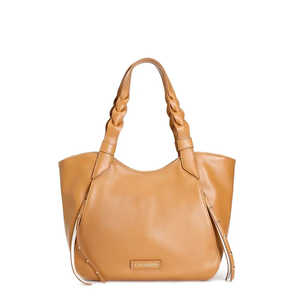 CafèNoir Shopping Bag Cuoio Borsa Donna Tasche Laterali