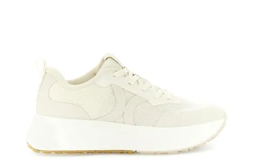 CafèNoir Sneakers in Tessuto Donna Bianco Cipria 36 EU