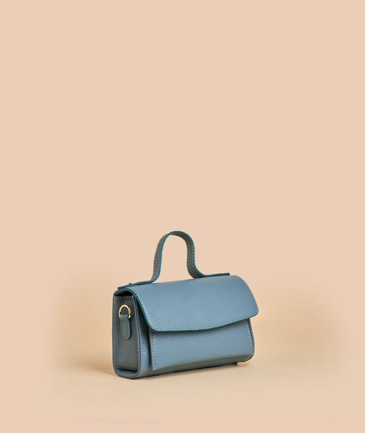 Figus MiniCrossbody borsa tracolla arancione pelle