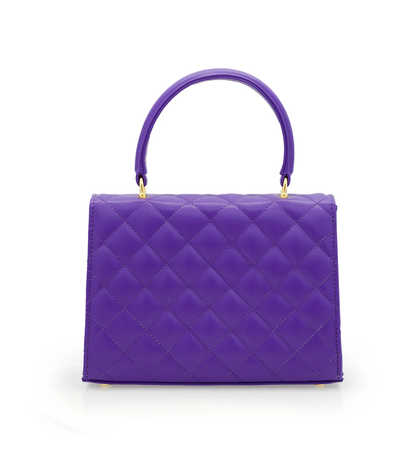 Cardinal Milano Opèra Purple borsa pelle viola trapuntata