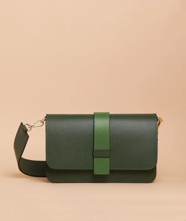 Figus Sophie Big Bag borsa pelle bicolore