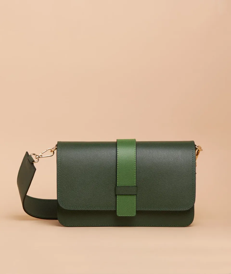 Figus Sophie Big Bag borsa pelle bicolore