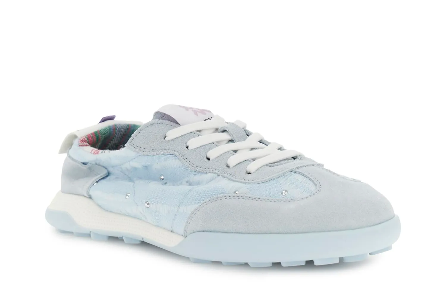 CafèNoir Allacciata Sneakers Donna Off White Pelle 38 EU