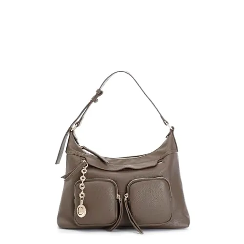CafèNoir Sacca Tasche Borsa Fango Charm Metallo