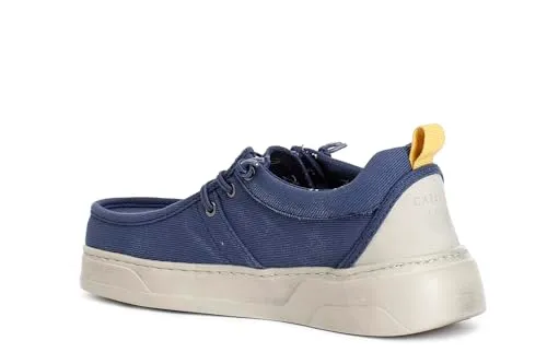 CafèNoir Scarpe Allacciate Uomo in Tessuto Soletta in Pelle