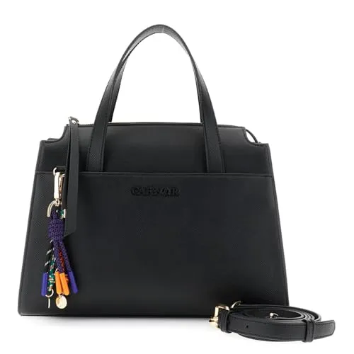 CafèNoir Bauletto Saffiano Charms Bauletto Nero