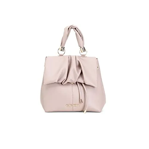 CafèNoir Zaino Pieghe Morbide Beige semirigido
