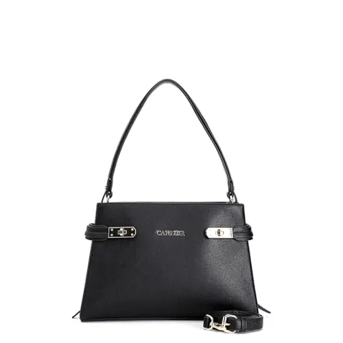 CafèNoir Tracolla Trapuntata Rombi Borsa Nera Bottalato