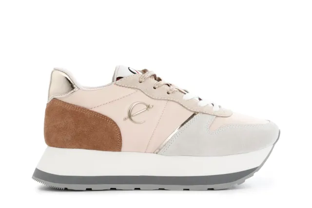 CafèNoir Running Sneakers Donna Multi Zebrato 39 Tessuto