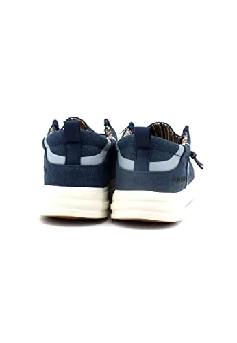 CafèNoir Scarpe Barca Uomo Blu Tessuto 40 EU