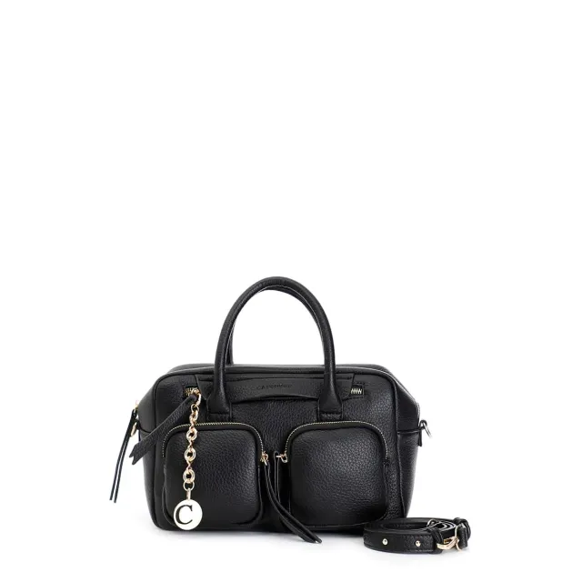 CafèNoir Bauletto con Tasche e Charm Bauletto Nero