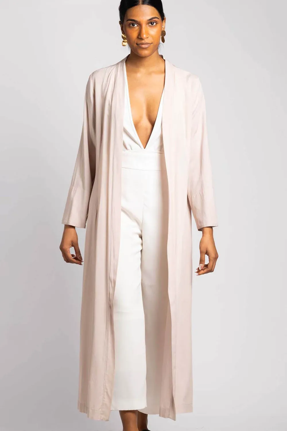 Figus Kimono Amalfi Nude viscosa nude 42 fluido