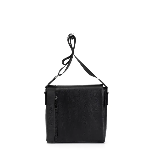 CafèNoir Borsello Patta Uomo Tracolla Nero con Zip