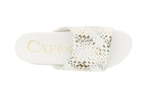 CafèNoir Ciabatta Laminato Argento 39