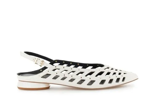 CafèNoir Slingback Donna Nappa Bianca 36