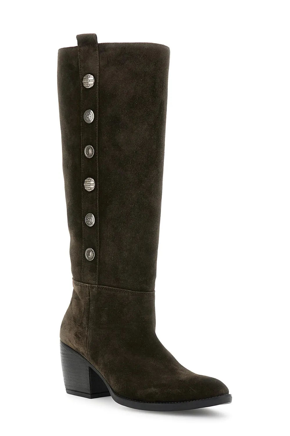 CafèNoir Stivali Donna Scamosciati T.Moro Bottoni 35-40