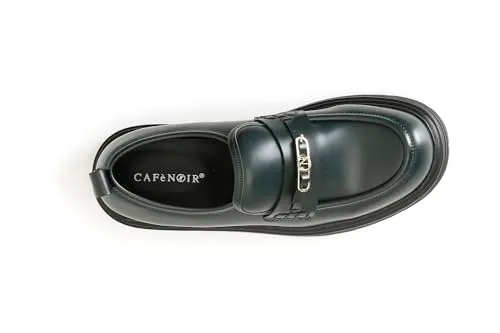 CafèNoir Mocassino Donna Similpelle Spazzolato Nero