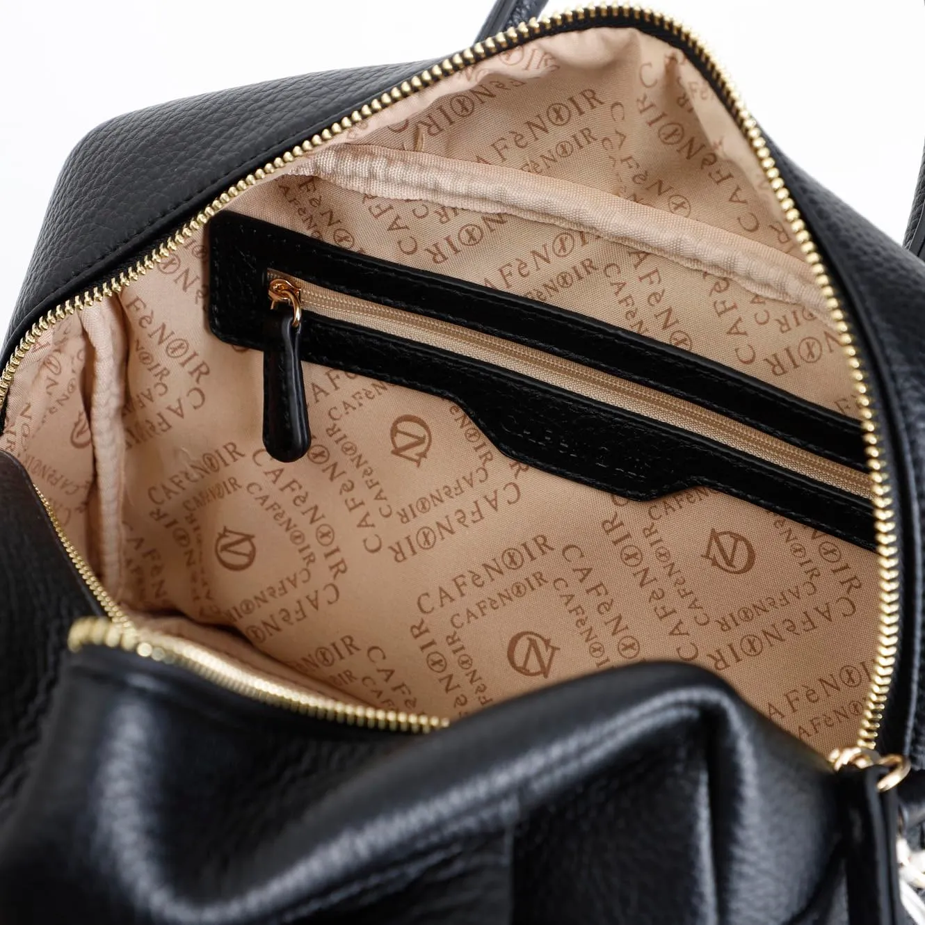 CafèNoir Bauletto con Tasche e Charm Bauletto Nero