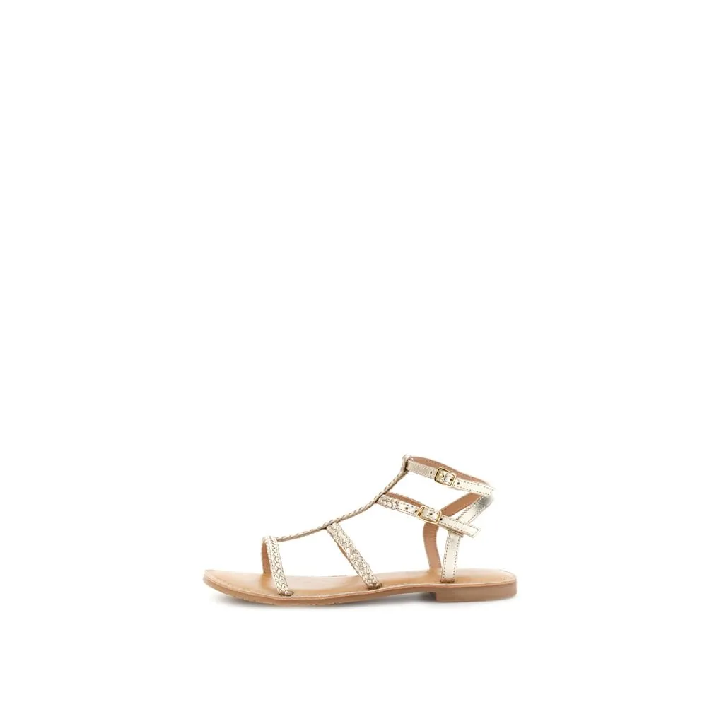 CafèNoir Sandali Flat Pelle Intrecciati Donna