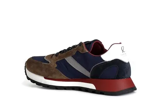 CafèNoir sneakers uomo pelle scamosciata taupe 39