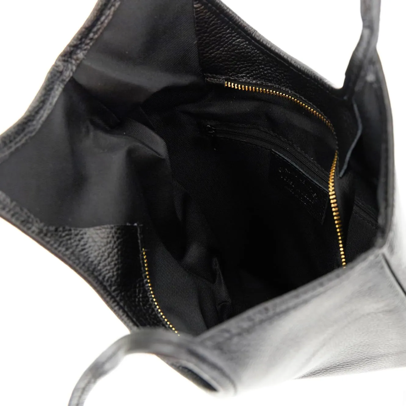 CafèNoir Shoppingbag Pelle Martellata Spalla Donna Unica