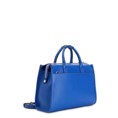 CafèNoir Tote Donna Blu Intrecciata Charm