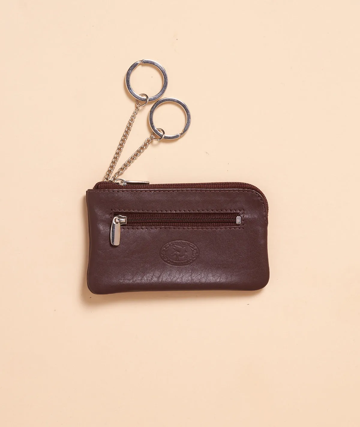 Figus 660 portachiavi con zip arancione