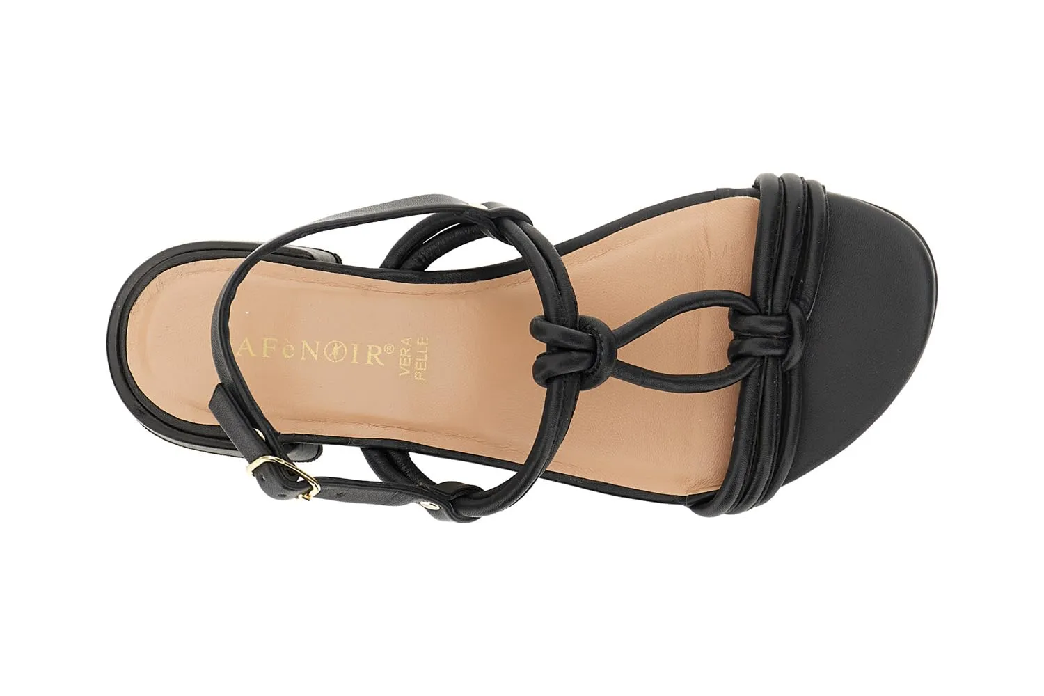 CafèNoir Ciabatta Camoscio Laminato Fibbie Donna