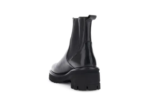 CafèNoir Tronchetti Donna Pelle Nero Elastico Taglia 39 Tacco 5,5 cm