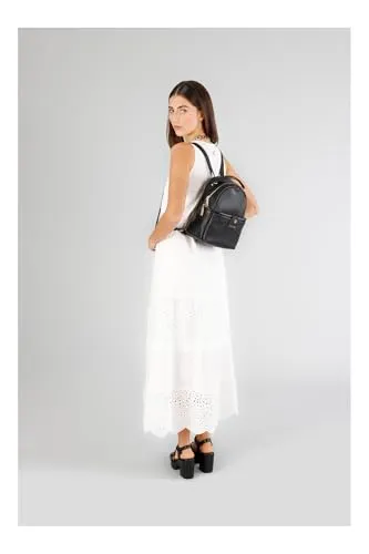 CafèNoir Zaino Donna Nero con Pattina Taglia Unica