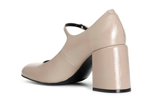 CafèNoir Décolleté Donna Naplak Fibbia Taupe 39 Tacco 80
