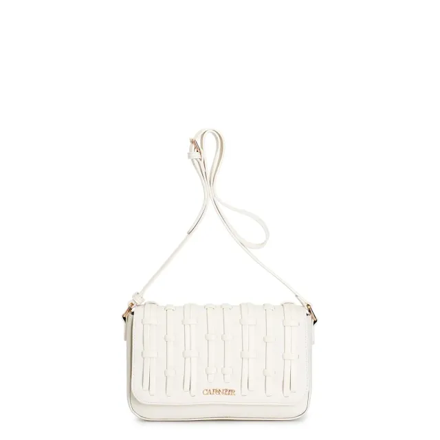 CafèNoir Tracolla Pattina Mignon Borsa Bianca