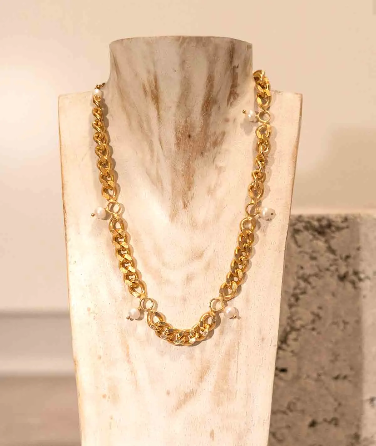 Figus Groumette Perle Gold girocollo oro perle