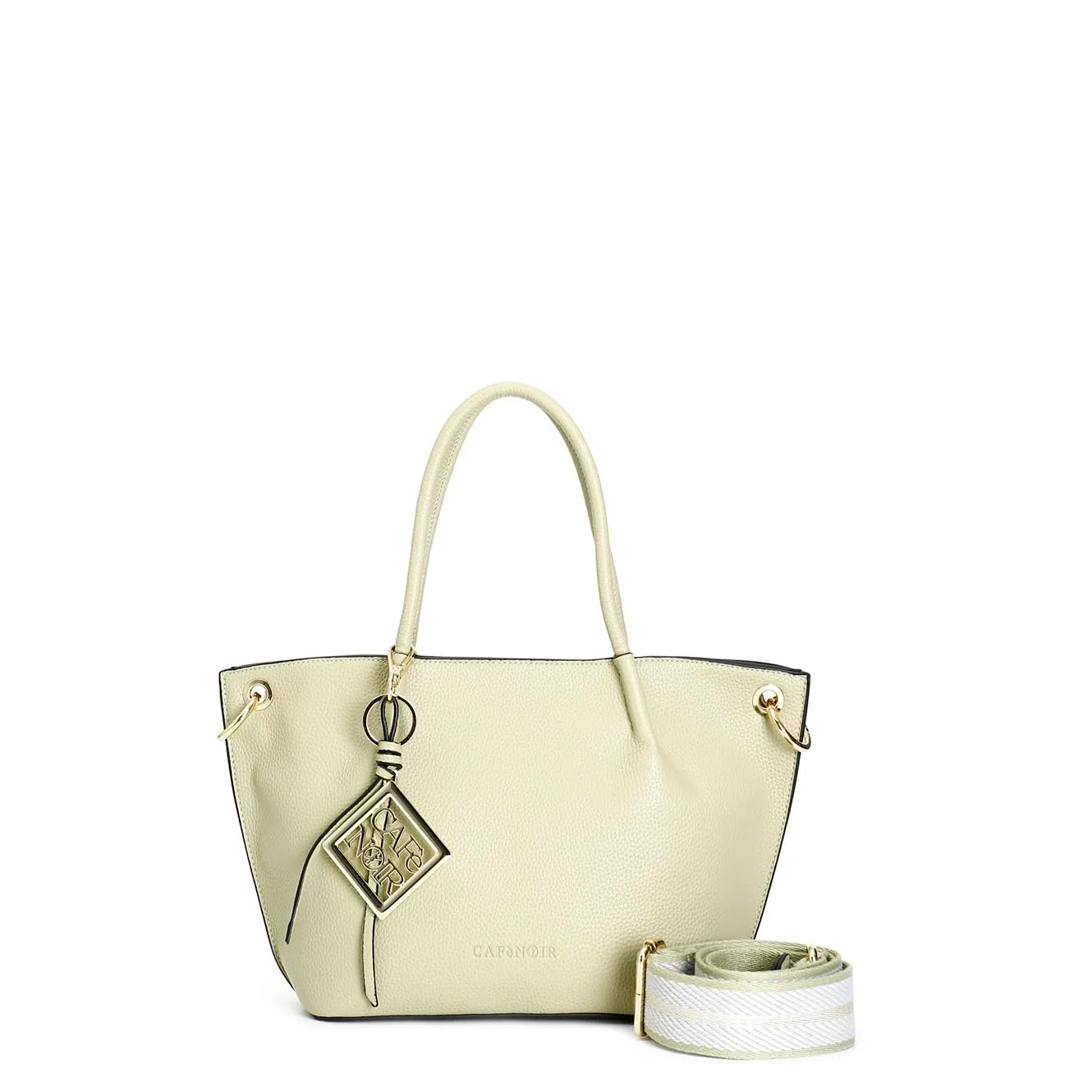 CafèNoir Tote Donna Tracolla Removibile Nera