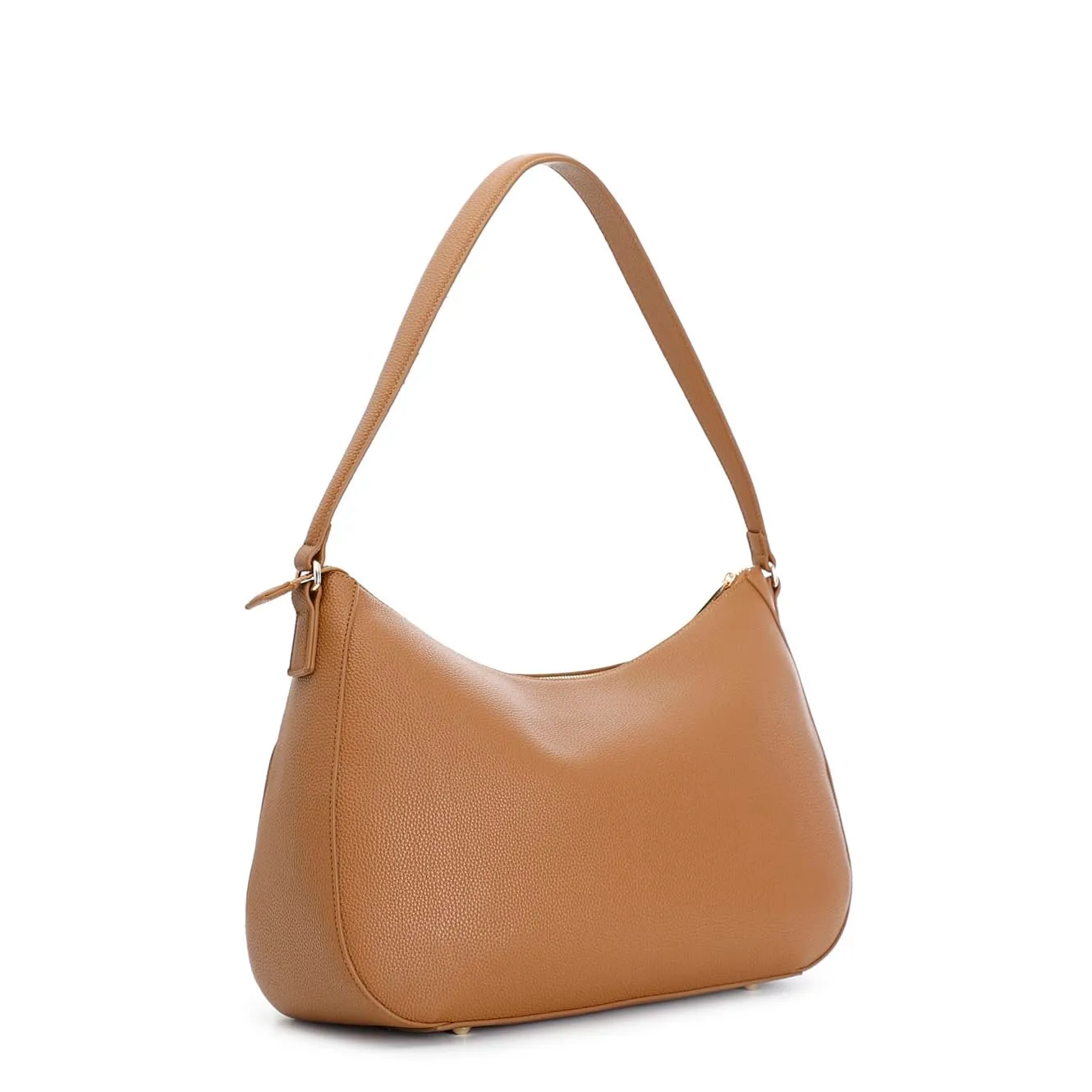CafèNoir Hobo Nodi Effetto Suede Borsa Cuoio