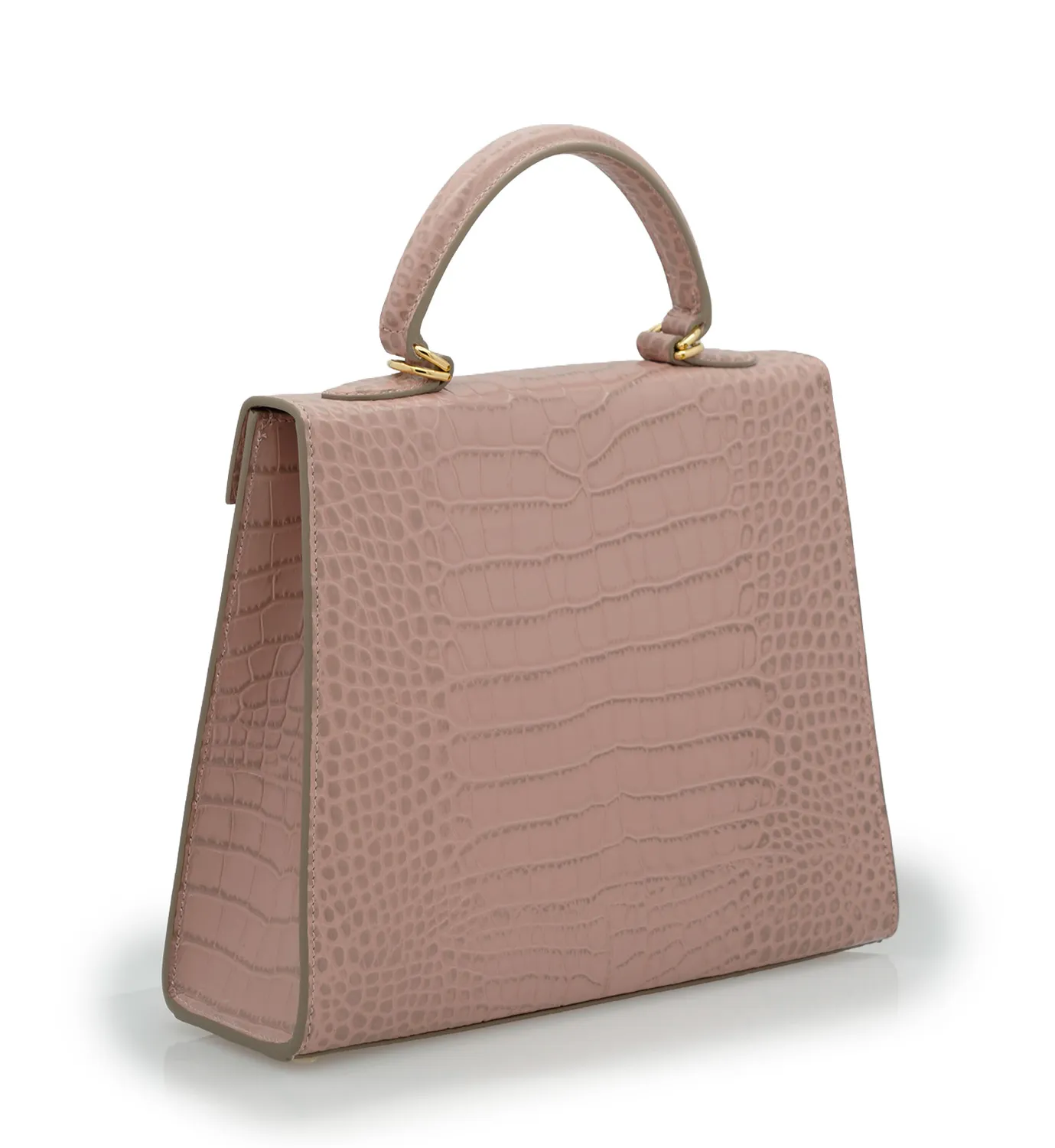 Cardinal Milano Lady Cardinal Tea Rose borsa pelle rosa cocco