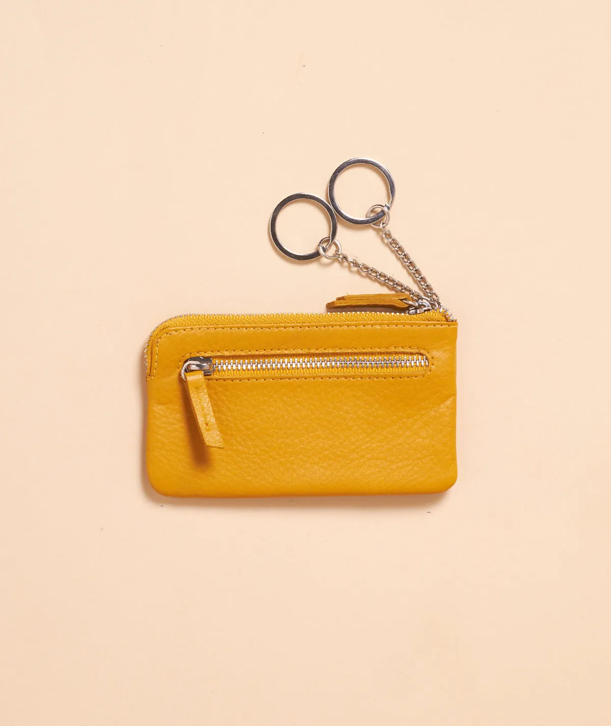 Figus 660 portachiavi con zip arancione