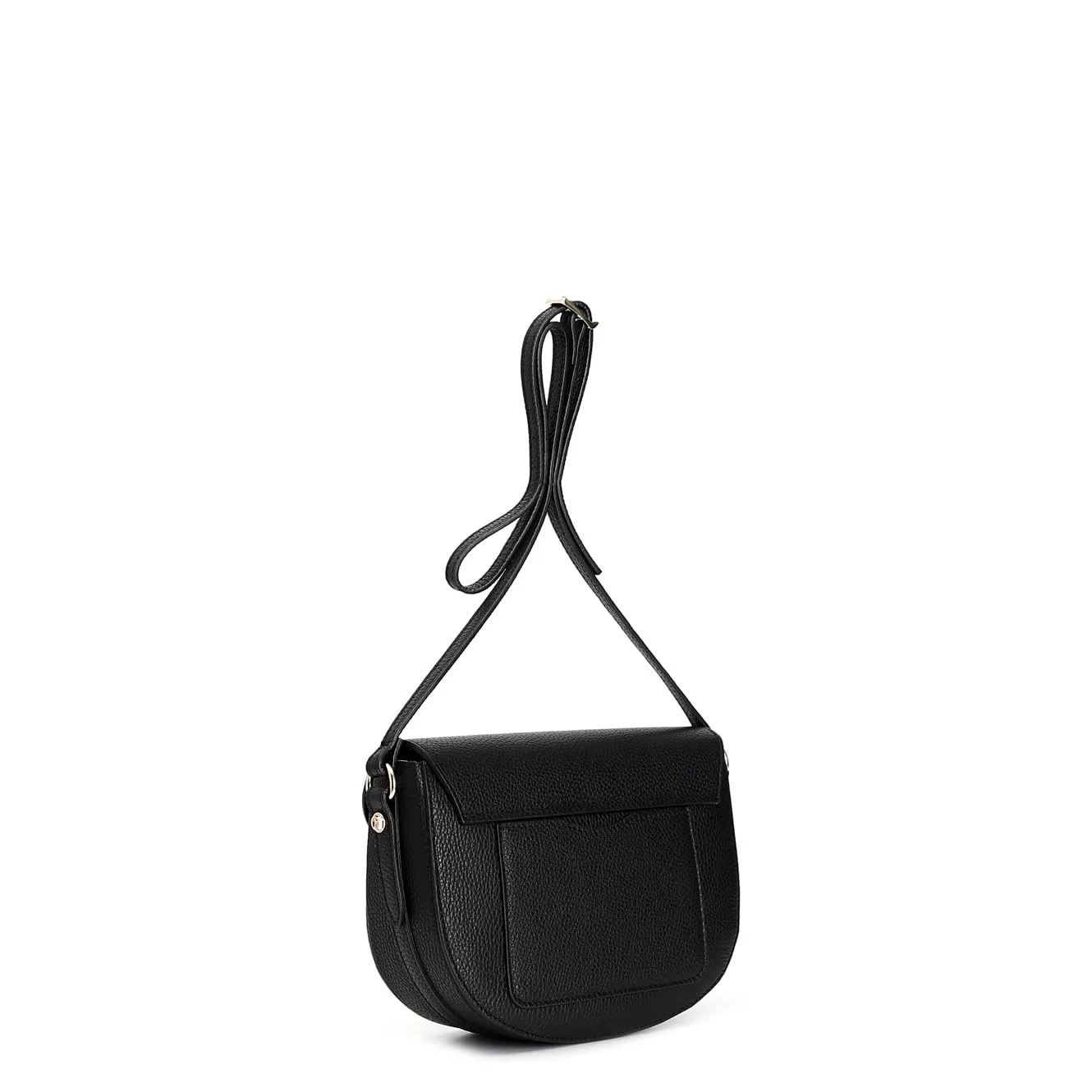 CafèNoir borsa pattina pelle nera calamita