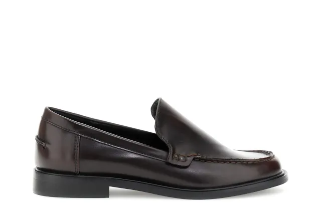 CafèNoir Mocassini Donna Spazzolati Bordeaux