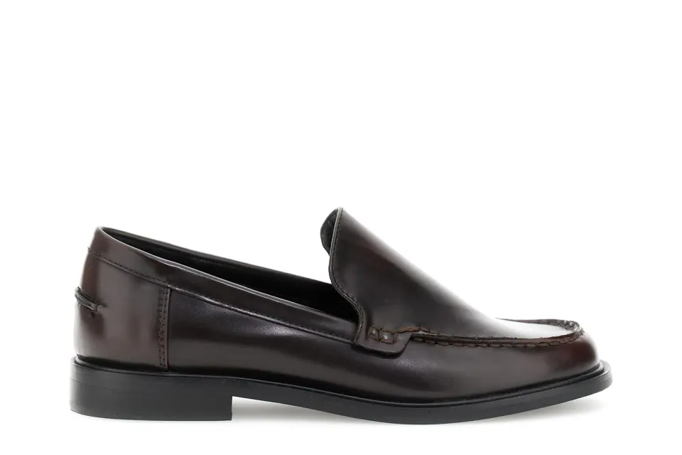 CafèNoir Mocassini Donna Spazzolati Bordeaux