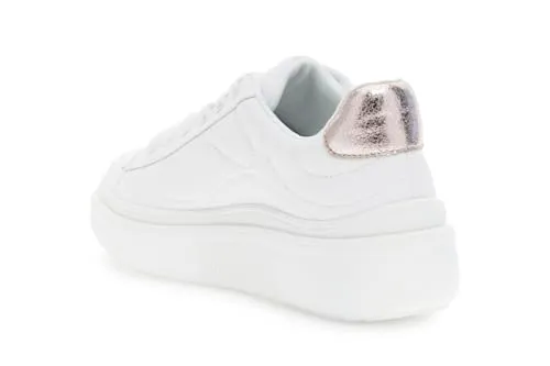 CafèNoir Sneaker Donna Pelle Bianca Onde Taglia 39