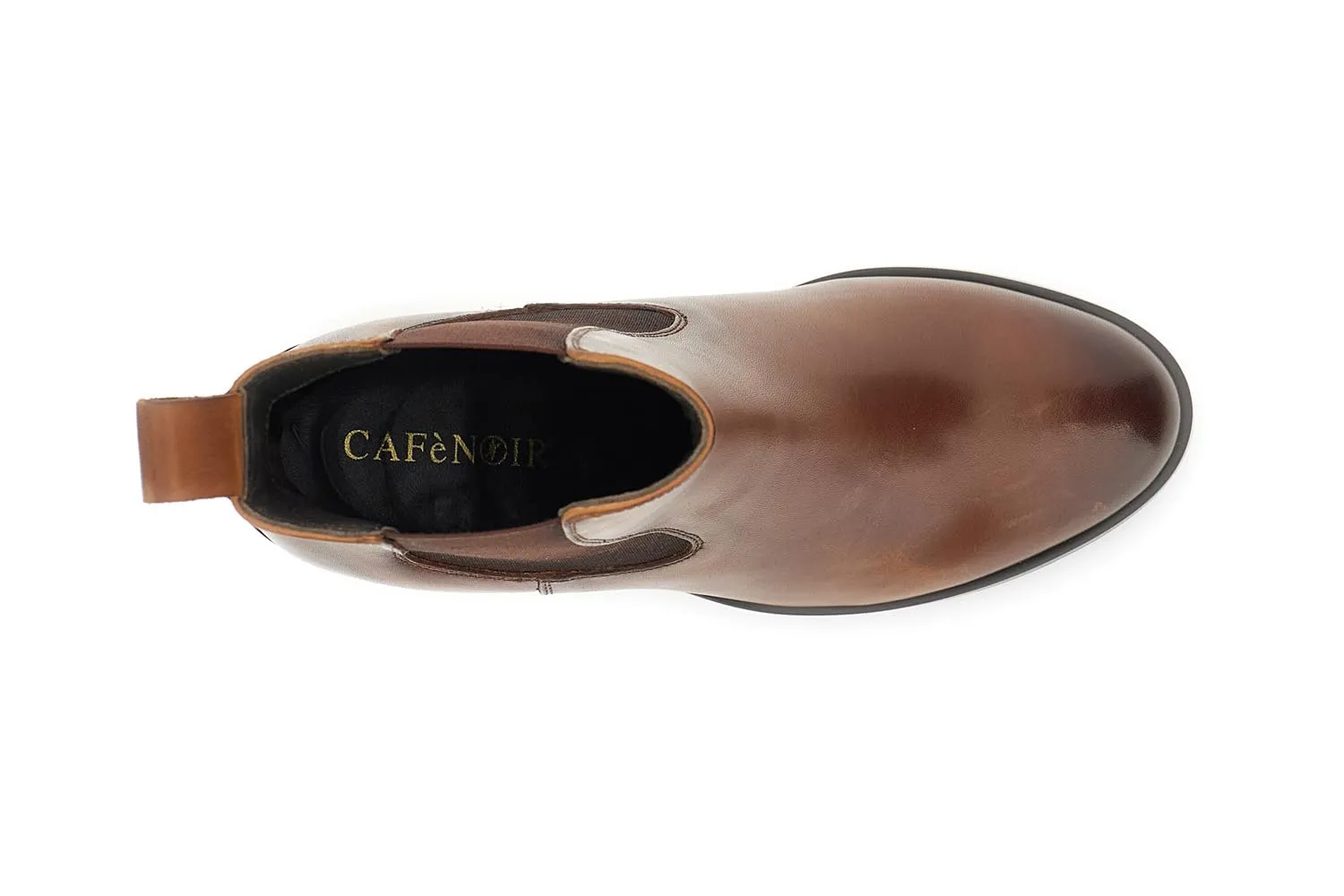 CafèNoir Tronchetti Donna Pelle 38 EU con Elastici Tacco 4,5 cm