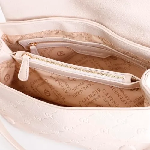 CafèNoir Tracolla Donna Monogram Cipria Pattina