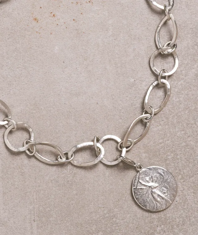 Figus Moneta Silver Bracciale in Argento