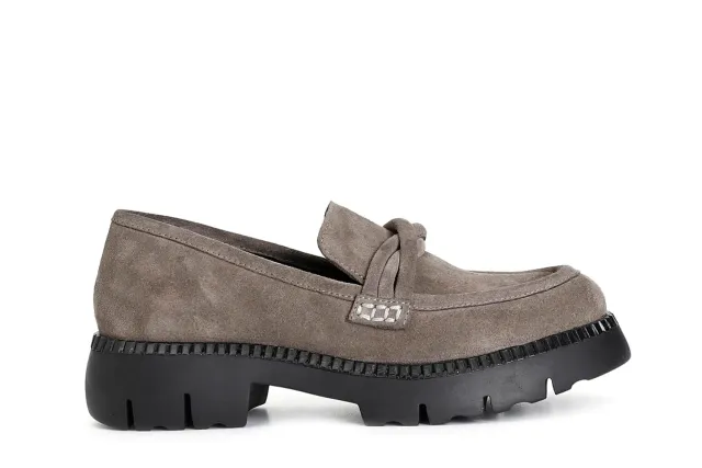 CafèNoir Mocassino Donna Scamosciato Taupe Mignon