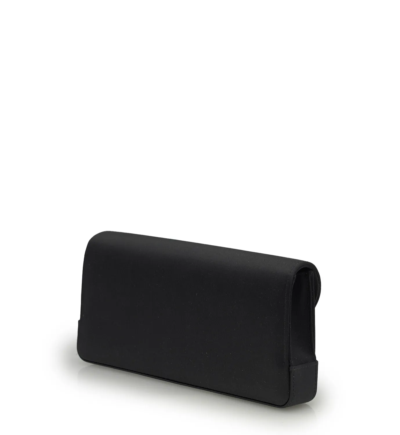 Cardinal Milano Time 21 Black Silk clutch nera seta