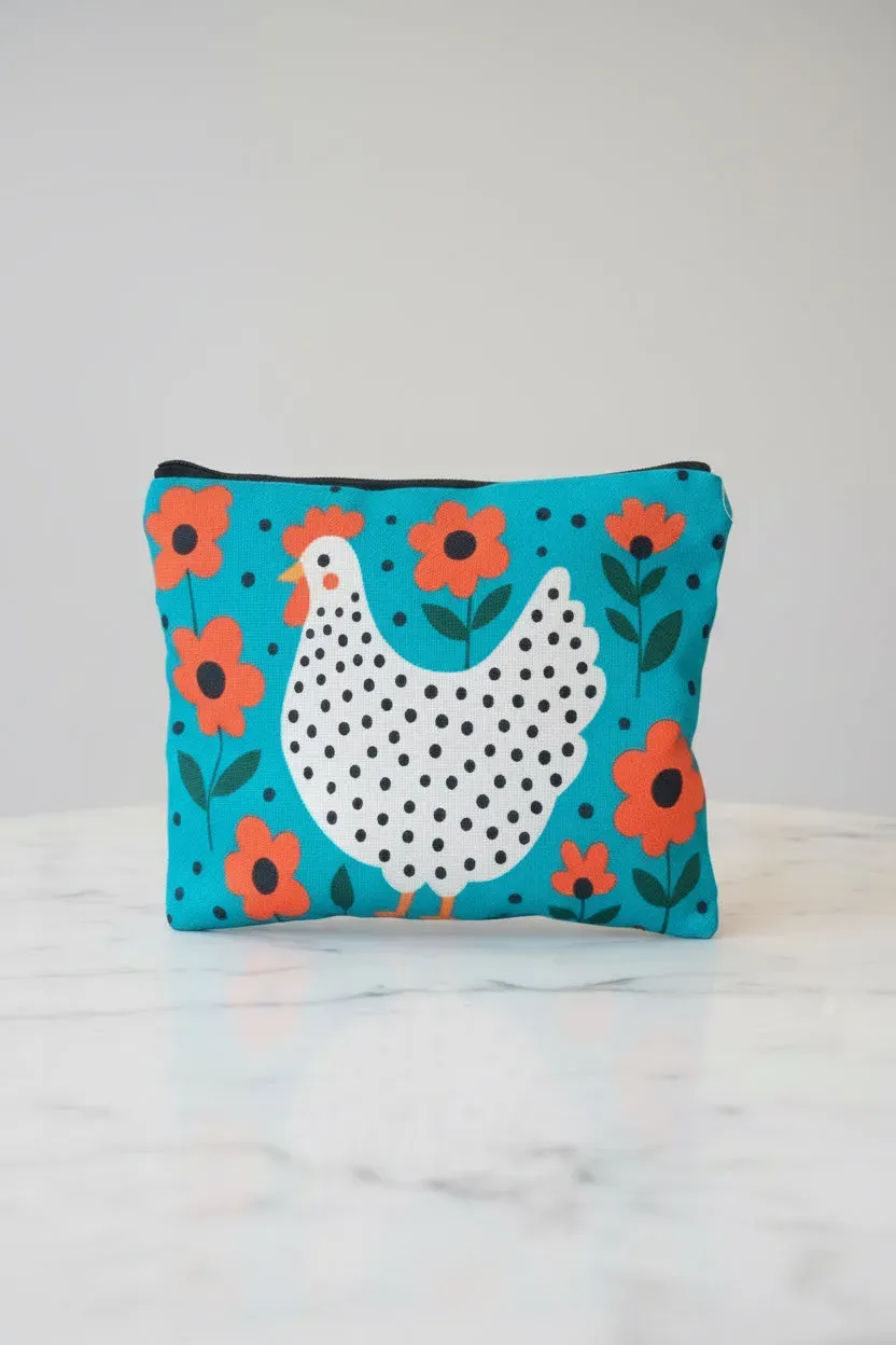 Figus Busta Tessuto Gallina pochette capiente