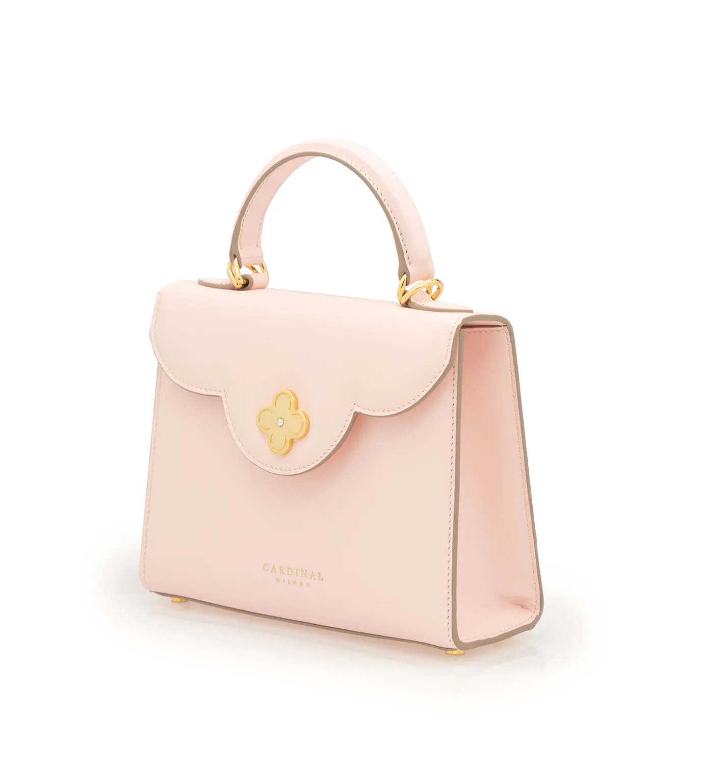 Cardinal Milano First Lady Small Pink borsa pelle rosa