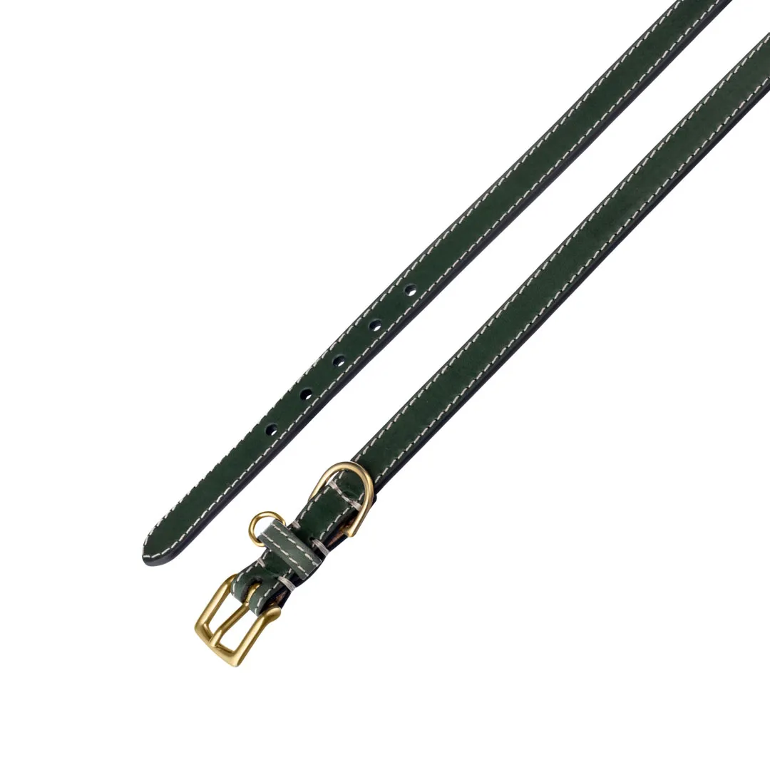 Re Artù in Firenze Jenna S collare cane pelle 35 cm